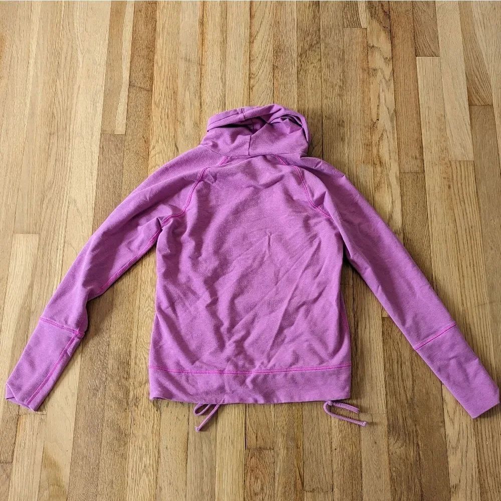 Lucy pink purple cowl neck activewear sweatshirt - Picture 2 of 3